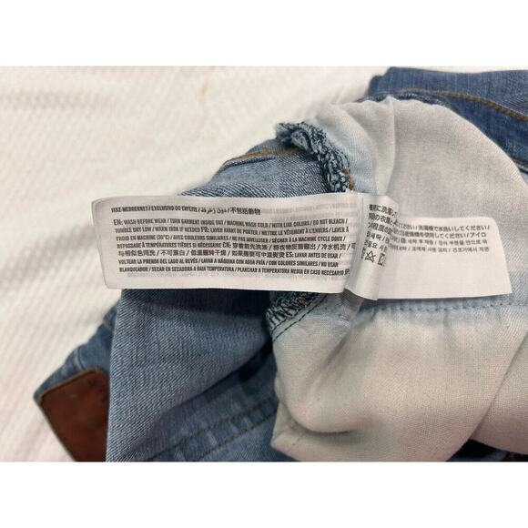 Abercrombie & Fitch Men's Langdon Skinny Blue Jeans Size 33 x 32 Stretch Denim - Picture 13 of 14